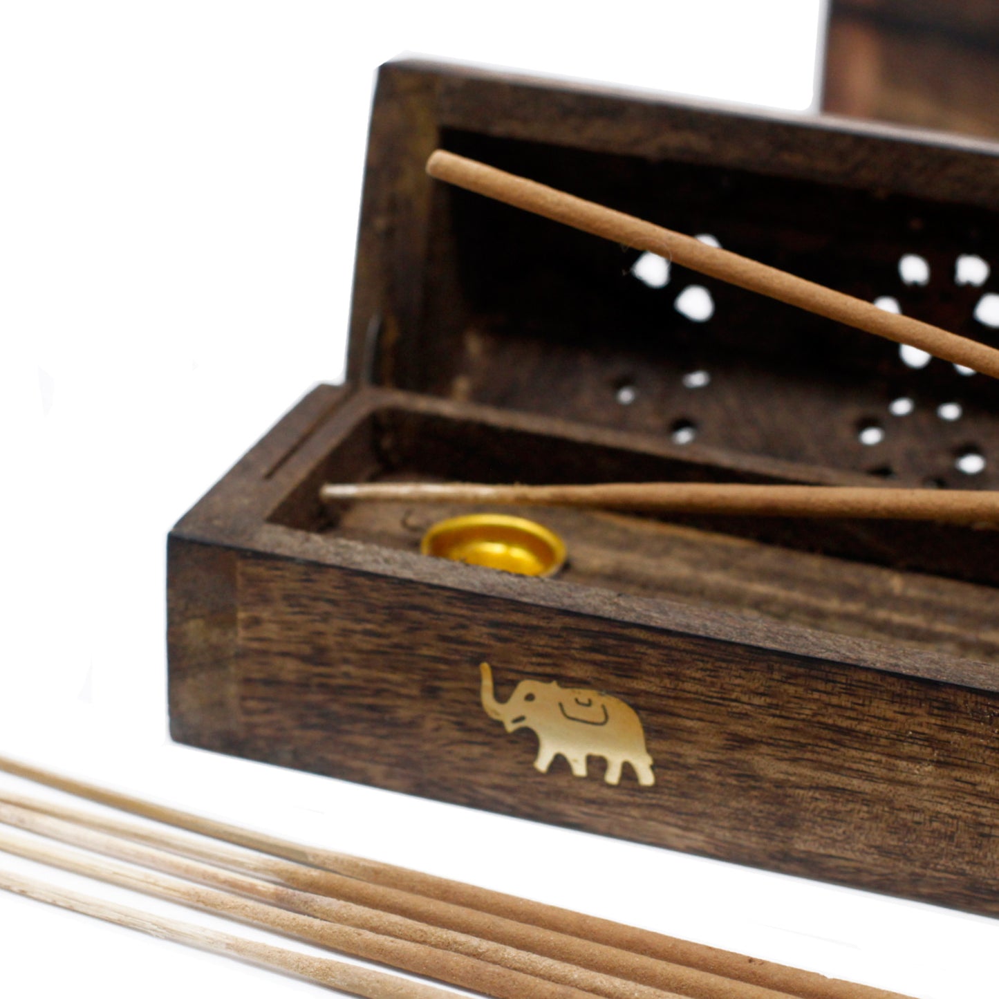 Smoke Box Natural Mango Wood