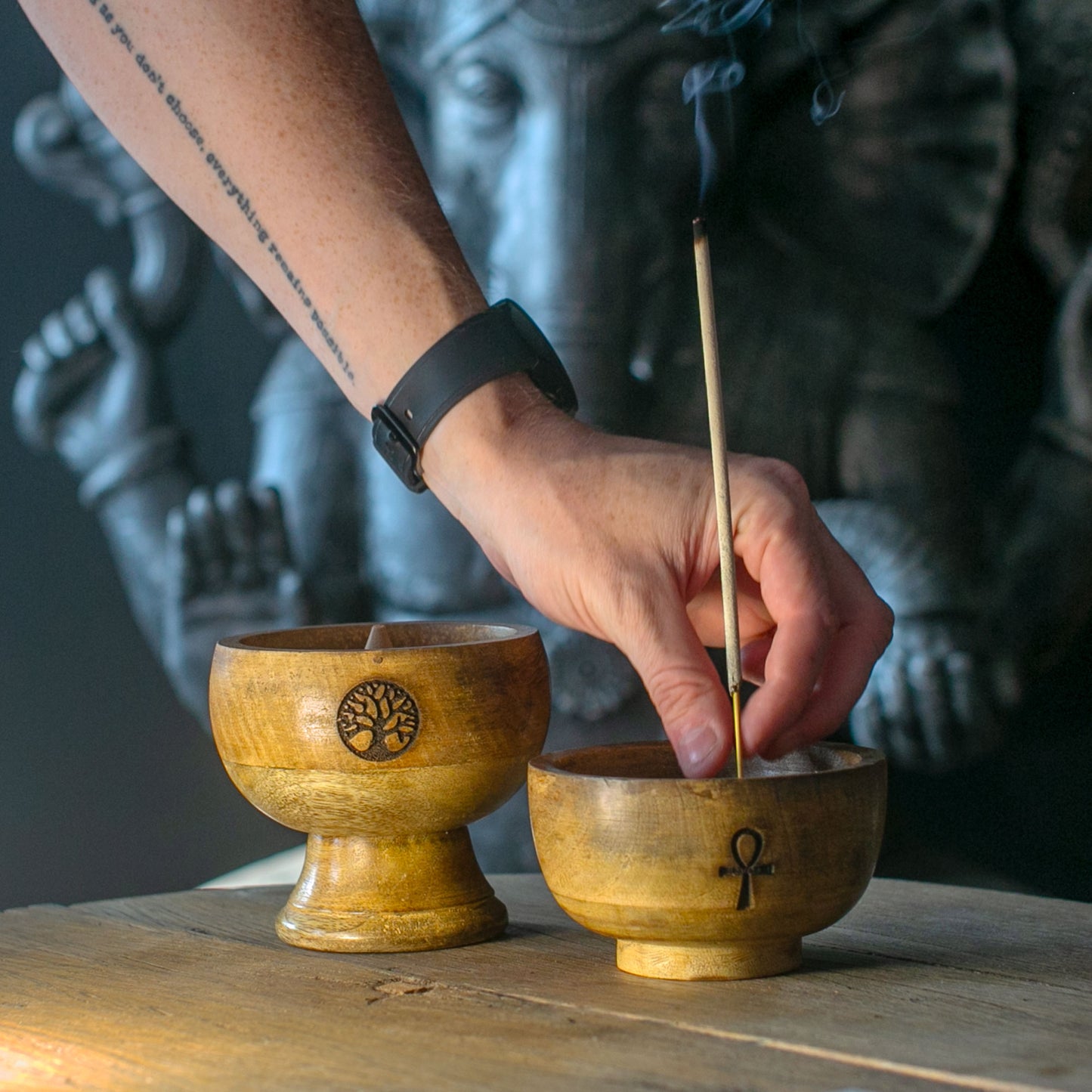 Ritual Bowl Incense Cone Holder