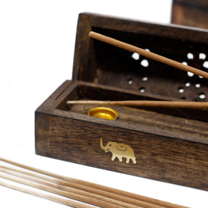 Smoke Box Natural Mango Wood