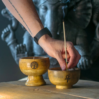 Ritual Bowl Incense Cone Holder